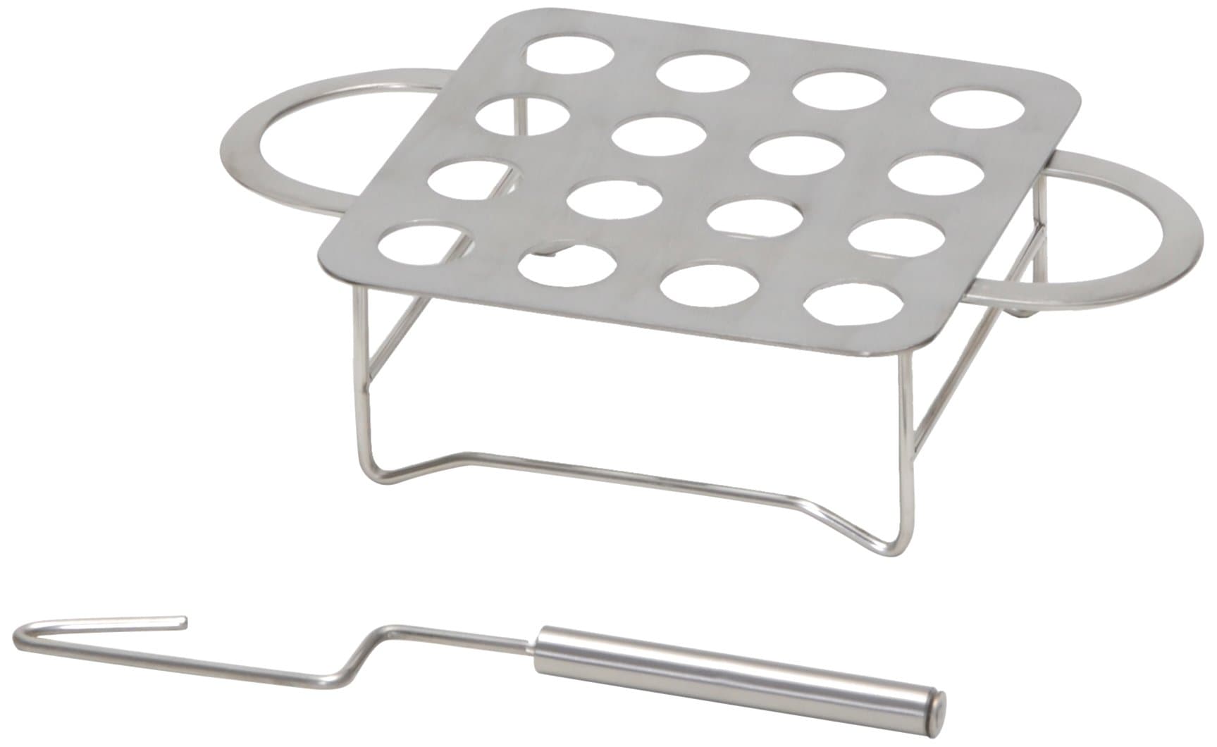 Cameron Cookware CR Chile Roasta Stainless-Steel 16-Hole Chile Rack