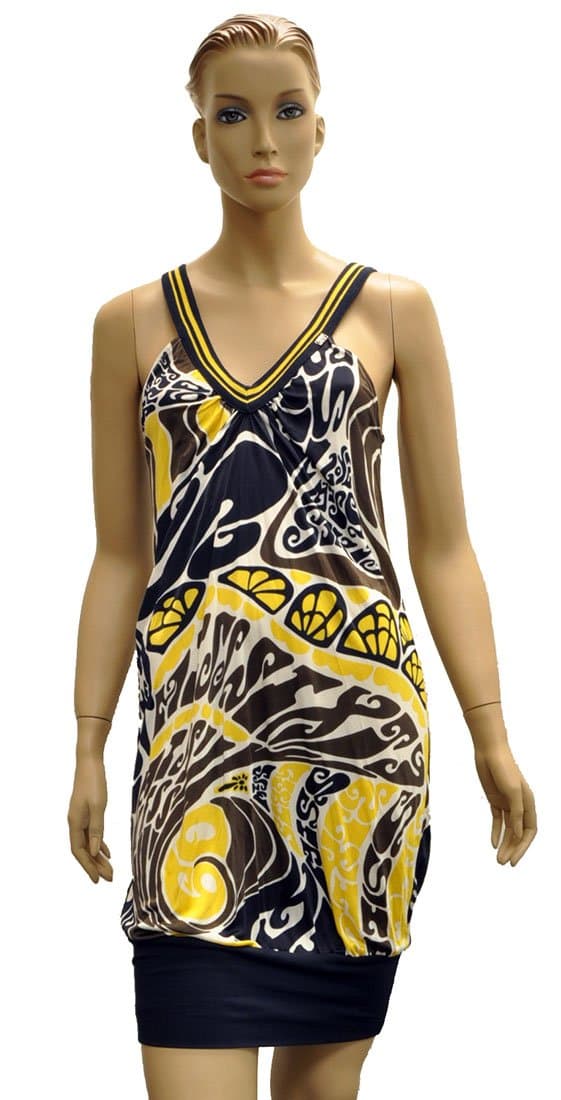 Miss Sixty Multicolor Viscose Knee Length Dress