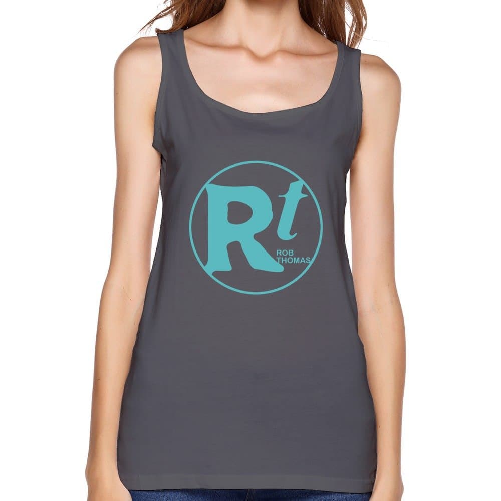 JUJ Funny Rob Thomas RT Logo Lady Tank Top Small