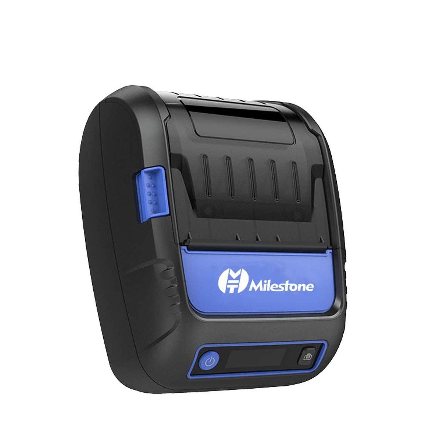 Mobile Thermal Label/Receipt Printer, Meihengtong Handheld 2 Inches 58mm Mini Portable Bluetooth 4.0 Label Printer Wireless with Rechargeable Battery, Compatible with Android/iOS, 2 Rolls Paper Inside