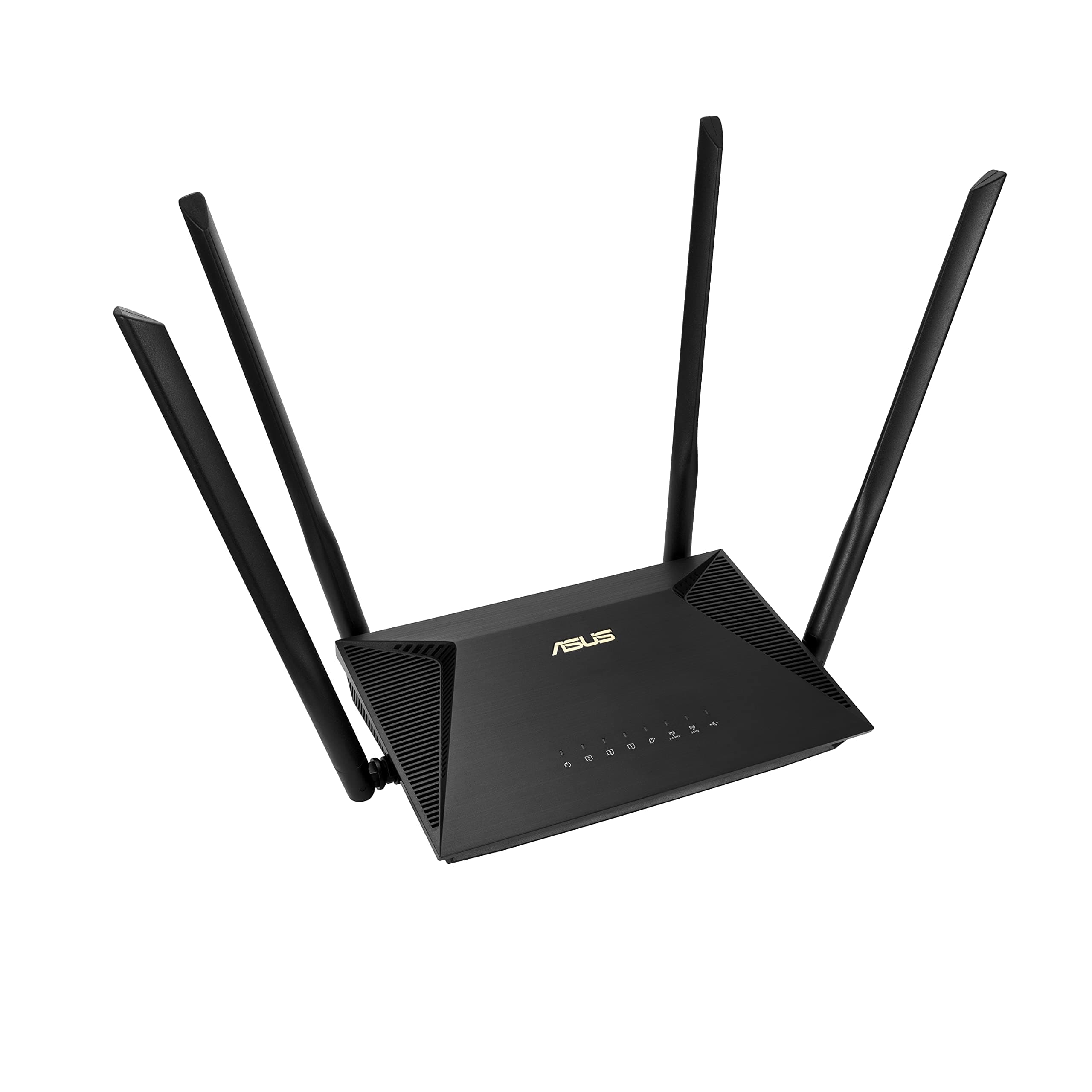 RT-AX53U (AX1800) Dual Band WiFi 6 Extendable Router, USB, Subscription-Free Network Security, Instant Guard, Parental Control, Built-in VPN, AiMesh Compatible, Gaming & Streaming, Smart Home