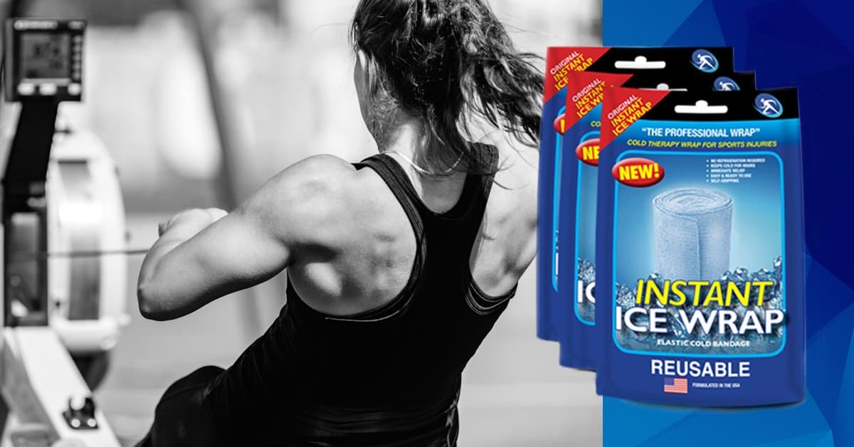 JB62003 Knee Ice Wrap with Compression