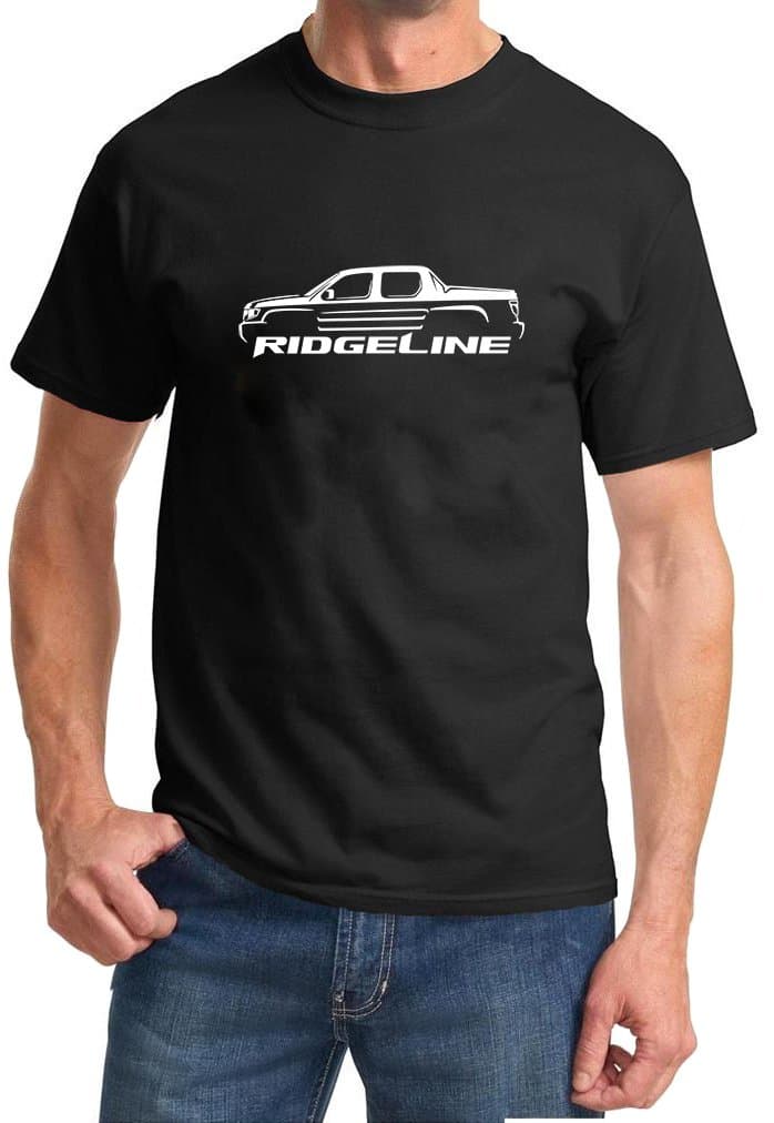Honda Ridgeline Classic Outline Design TshirtXL black