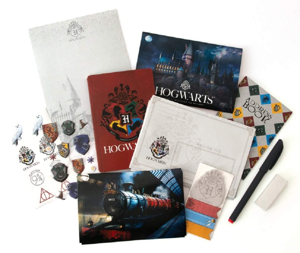 29-piece Harry Potter Letters from Hogwarts Stationery Tote Set for Kids