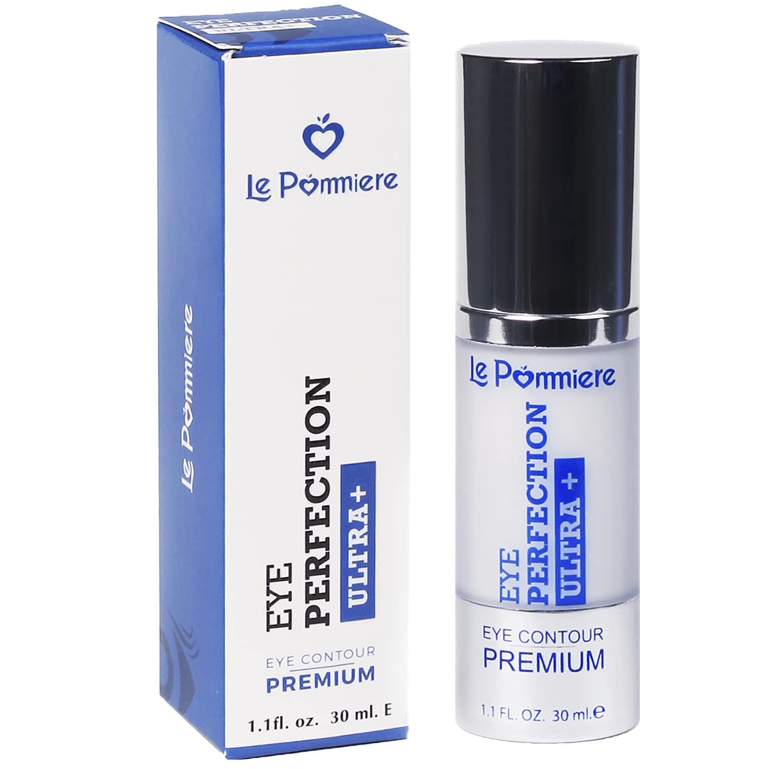 Le Pommiere Eye Contour Cream 30Ml Anti Bags, Dark Circles And Wrinkles. Anti-Age To Attenuate Lines Of Expression And Crow'S Feet. Anti-Wrinkle With Vitamin E, Elastin And Panthenol For A You