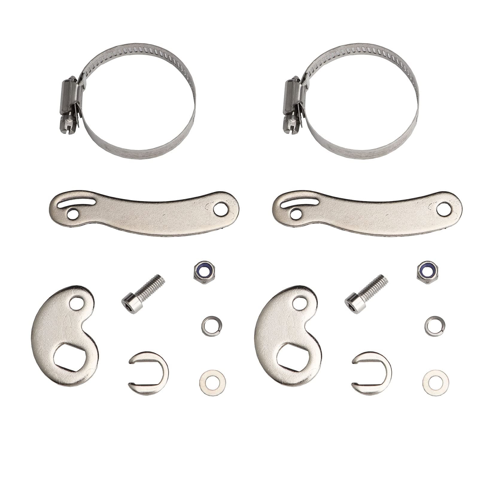 LGEGE Universal Torque Arm Conversion Kit 2 Sets, Compatible with Most Electric Bicycle, Protective Accessories for e-Bike Front or Rear Hub Motors