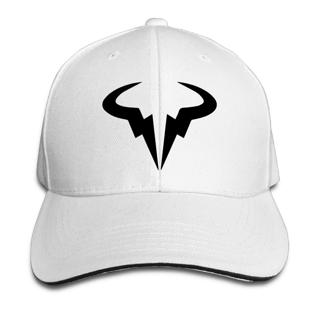 Rafael Nadal Bull Logo Wallpaper Men Contrast Baseball Cap Sandwich Peak