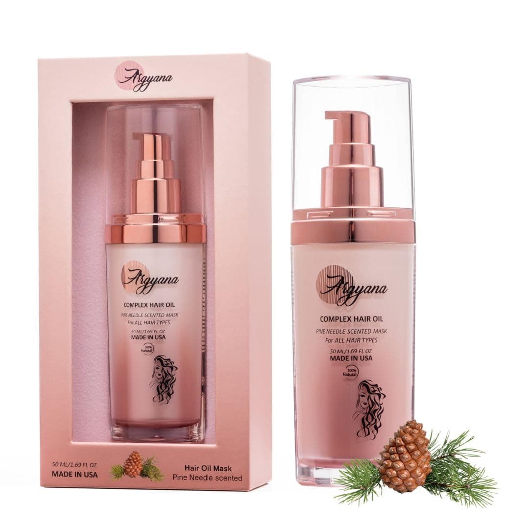 Hair Oil Mask Pine Needle Scented (50ml) | Recommended for Coarse Hair before Showering/for women