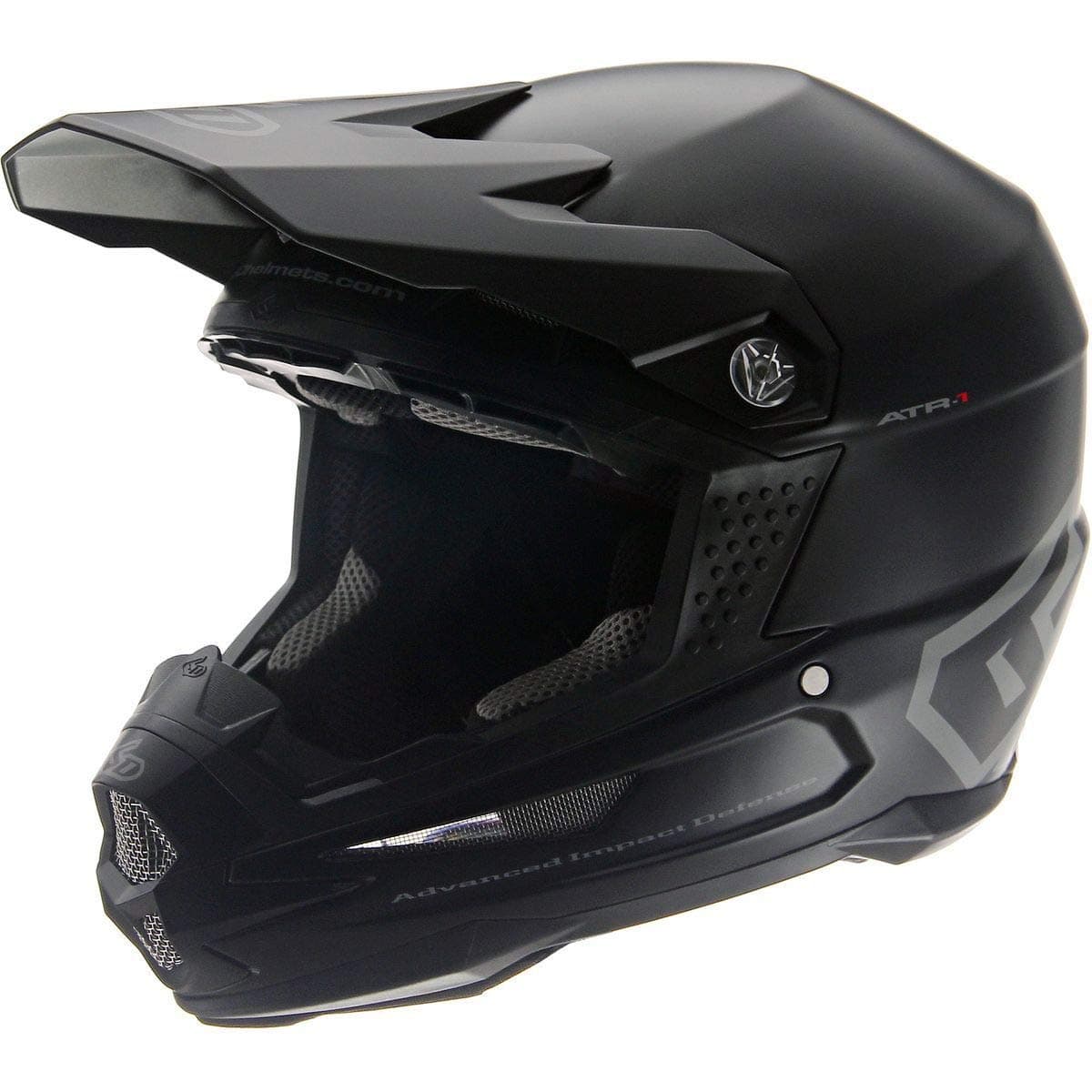 6d Helmets ATR-1 Helmet - Solid (Medium) (Matte Black)