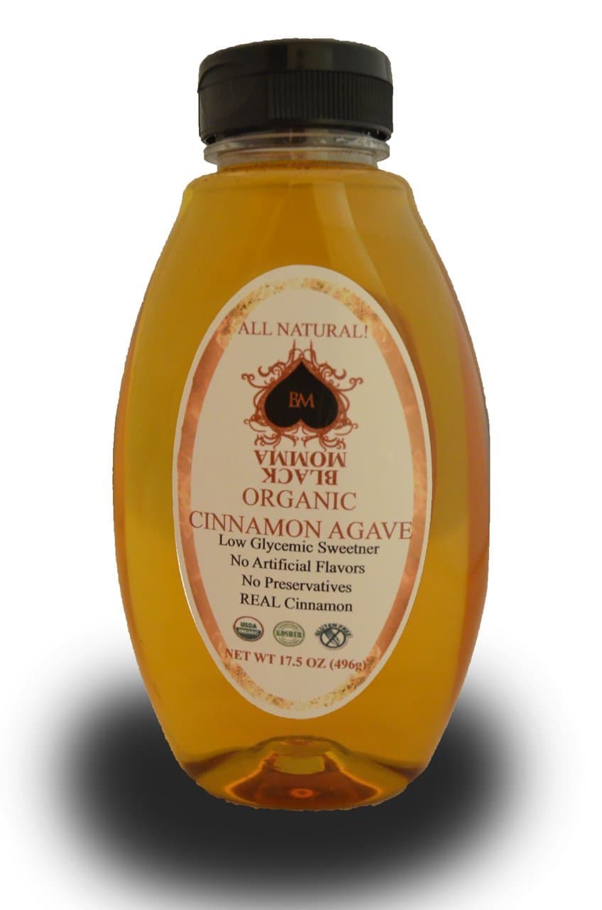 Agave Black Momma Cinnamon Flavored Organic, Kosher, Vegan & Gluten-Free (Cinnamon)