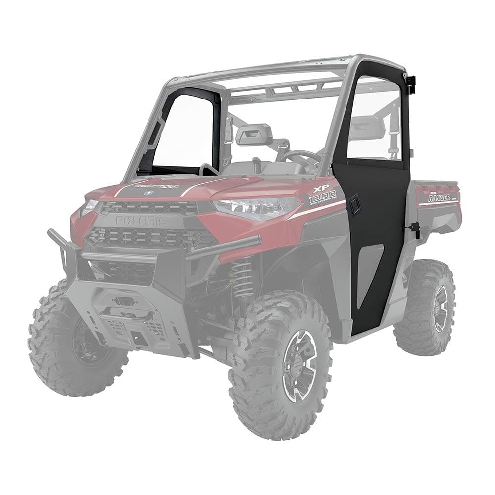 Polaris 2882902 Front Black Canvas Zip Window Doors Ranger 1000 Crew XP