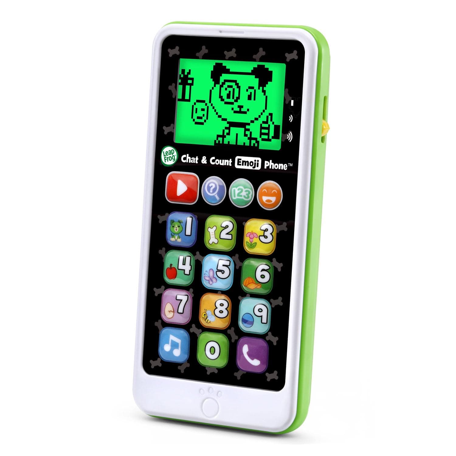 Chat and Count Emoji Phone, Green