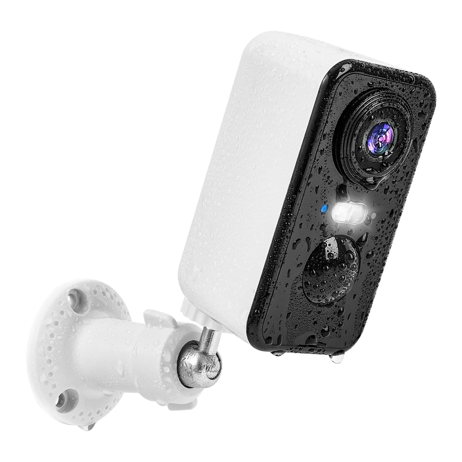 Outdoor Wireless Cameras, 2K Colour Night Vision, Battery Operated, WiFi Security Camera, Spotlight/Siren, Motion Detection, 2-Way Talk, Waterproof, Cloud/SD Storage