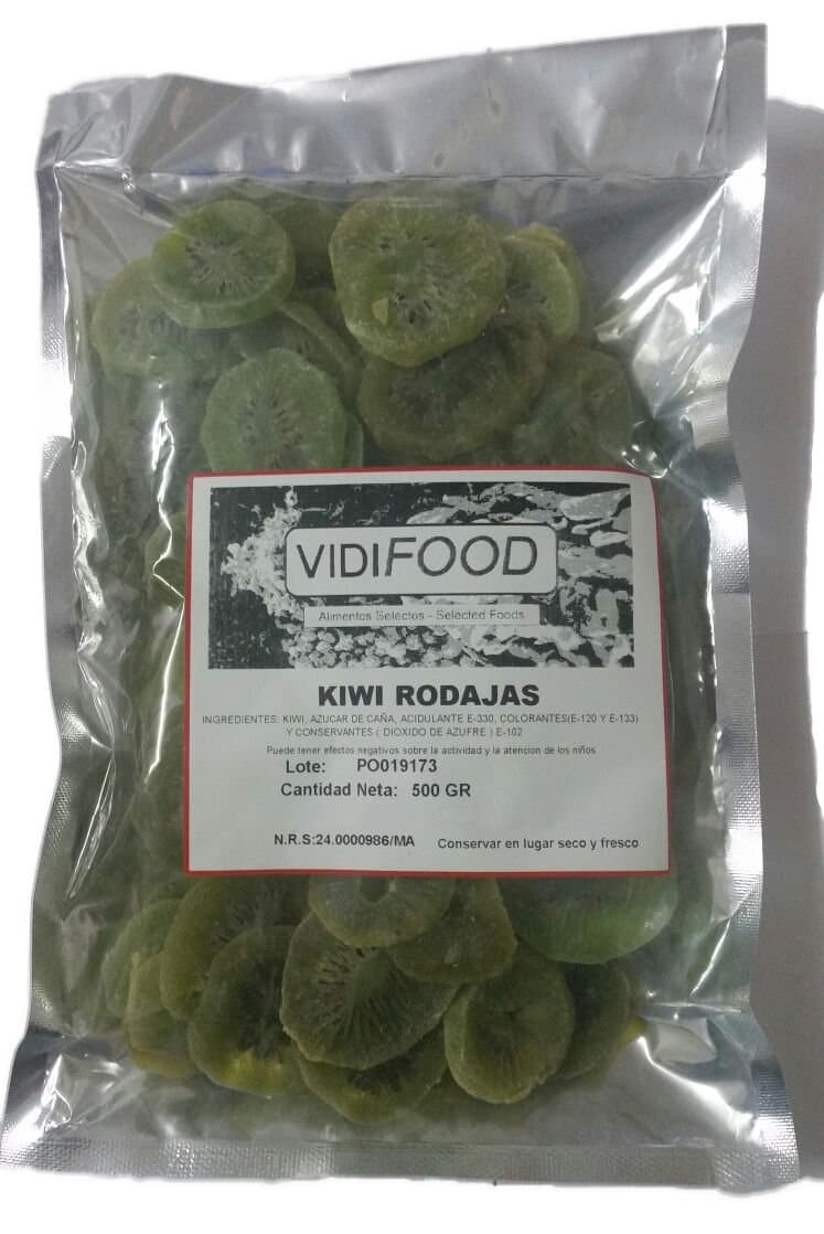 Dried Sliced Kiwi - 1kg