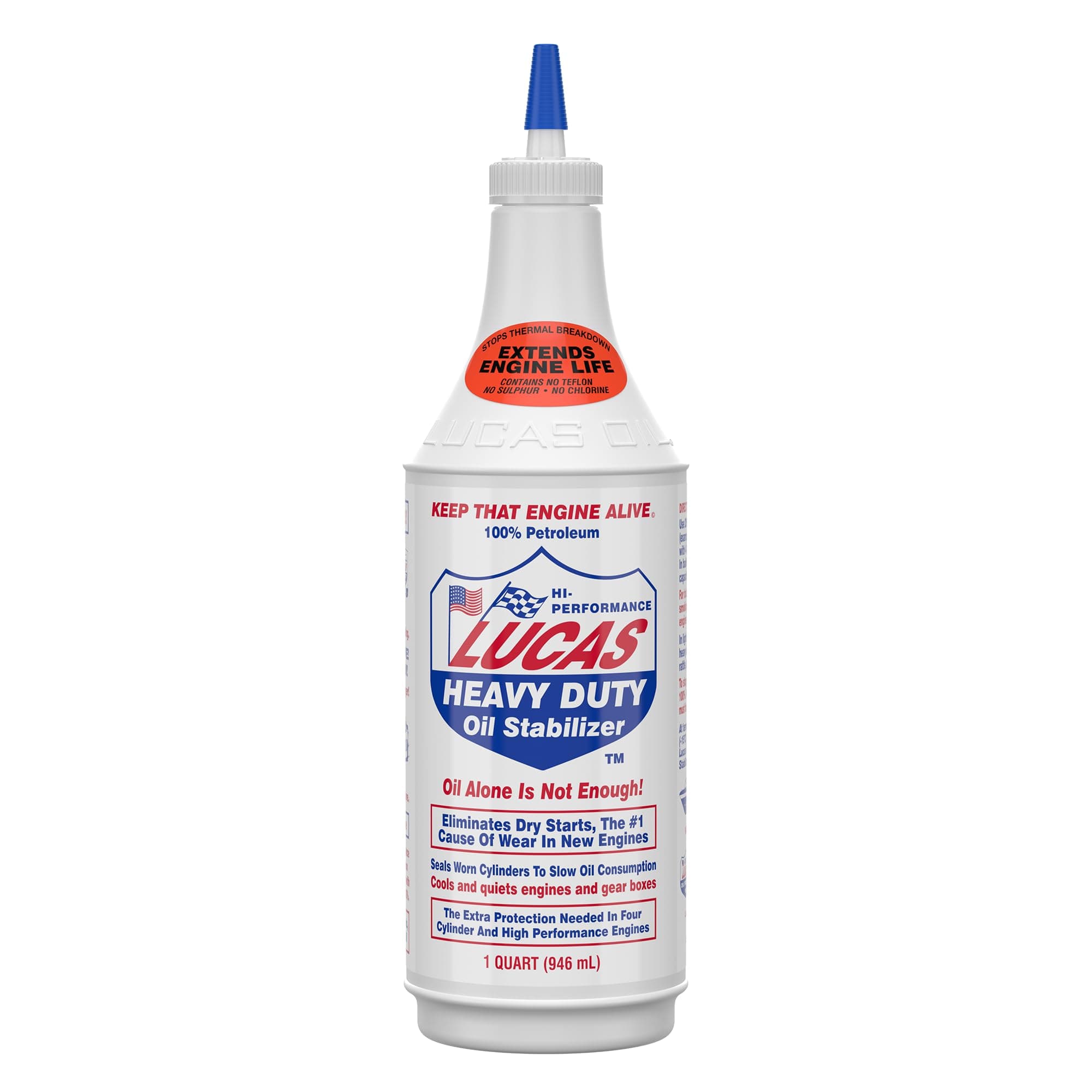(1) - Lucas Heavy Duty Oil Stabiliser Treatment 1l Ltr Reduces Noise Pn 10001