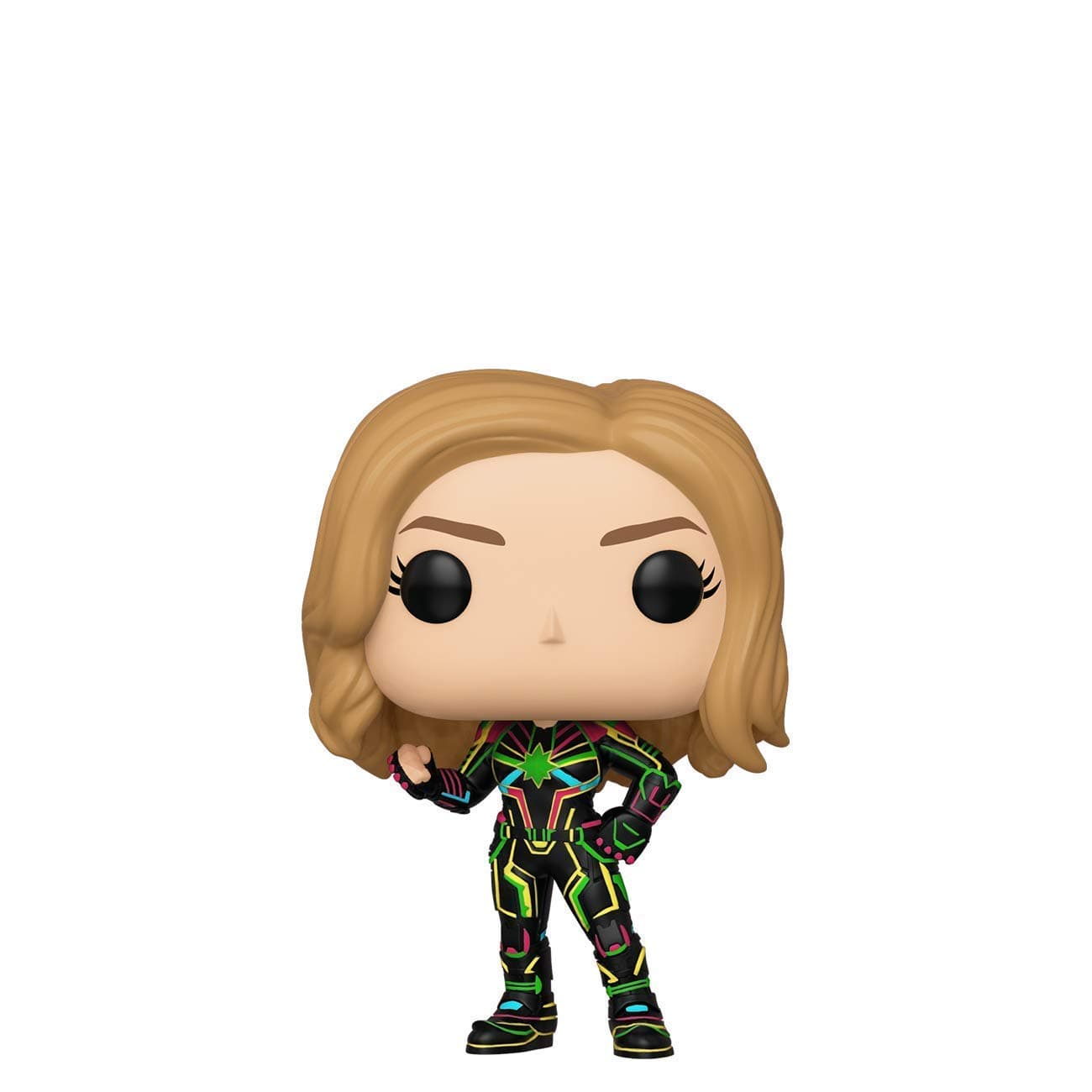 Funko Captain Marvel Neon Suit Pop Vinyl Figure, Multicolour