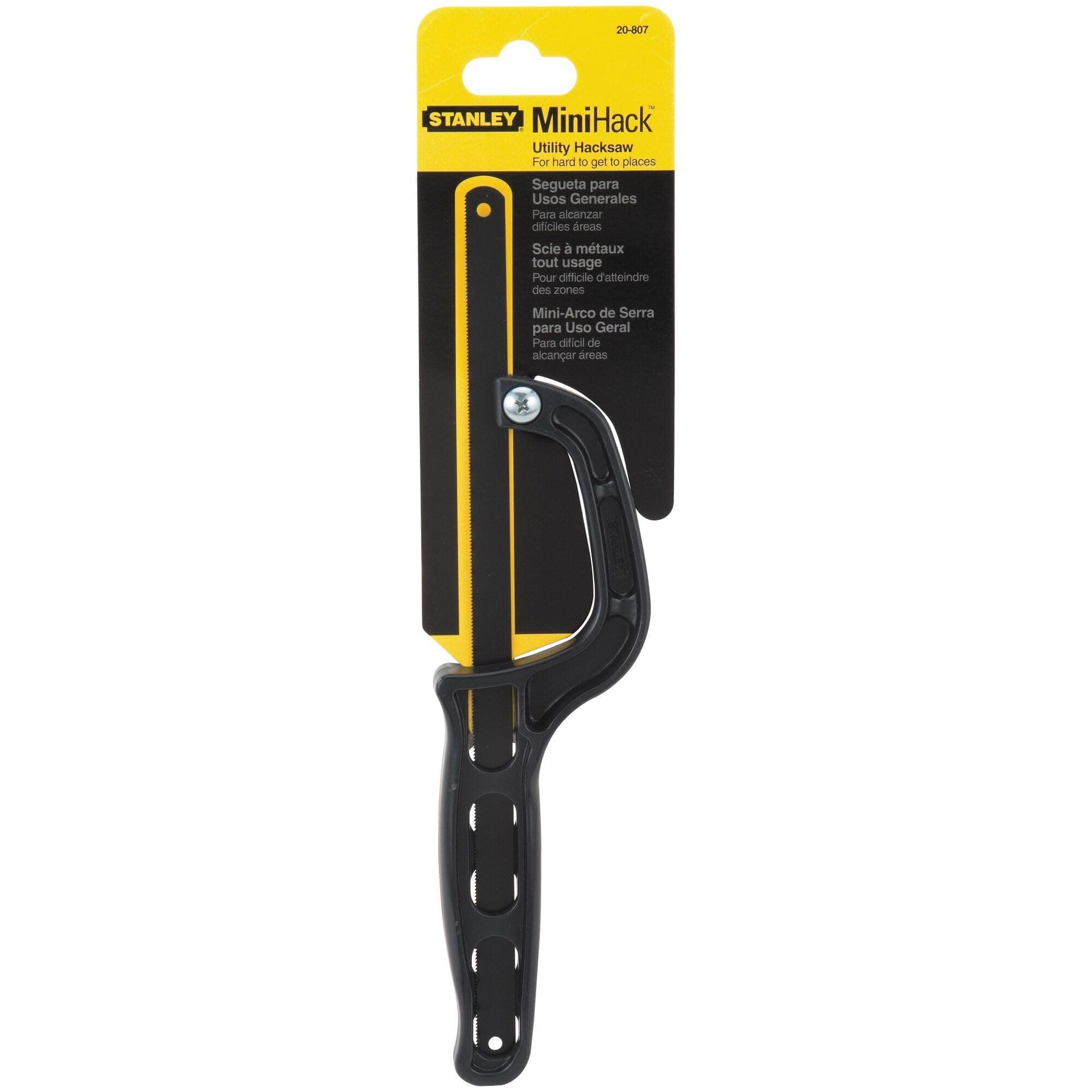 Hand Tools Mini-Hack Saw,Black,10 inch, STHT20807-8