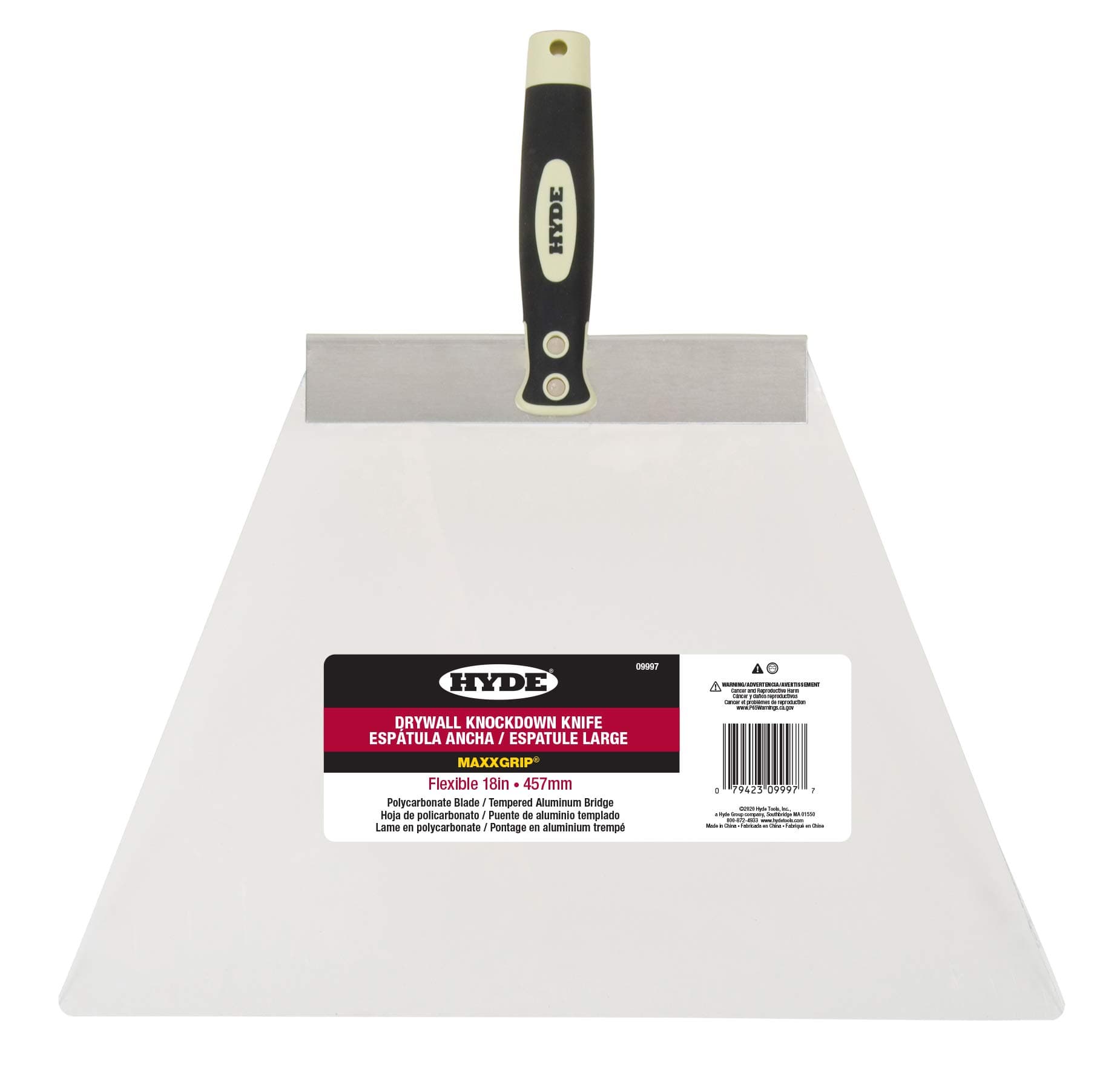 Hyde 09997 Acrylic Knockdown Knife, 18 Inch