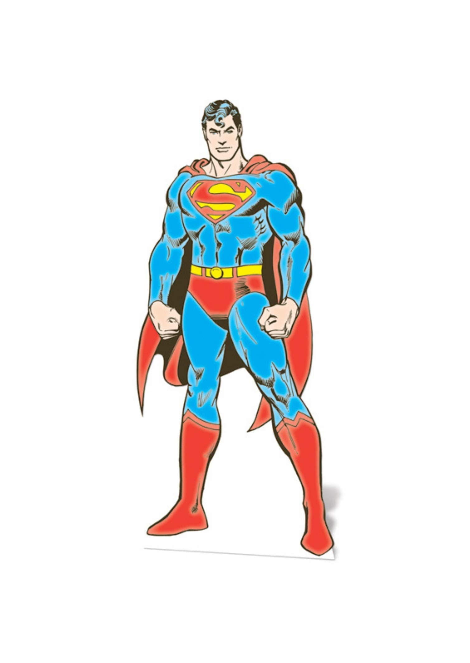 Star Cutouts Ltd Superman DC Card Board Cut Out, Cardboard, Multi-Colour, 92 x 38 x 92 cm