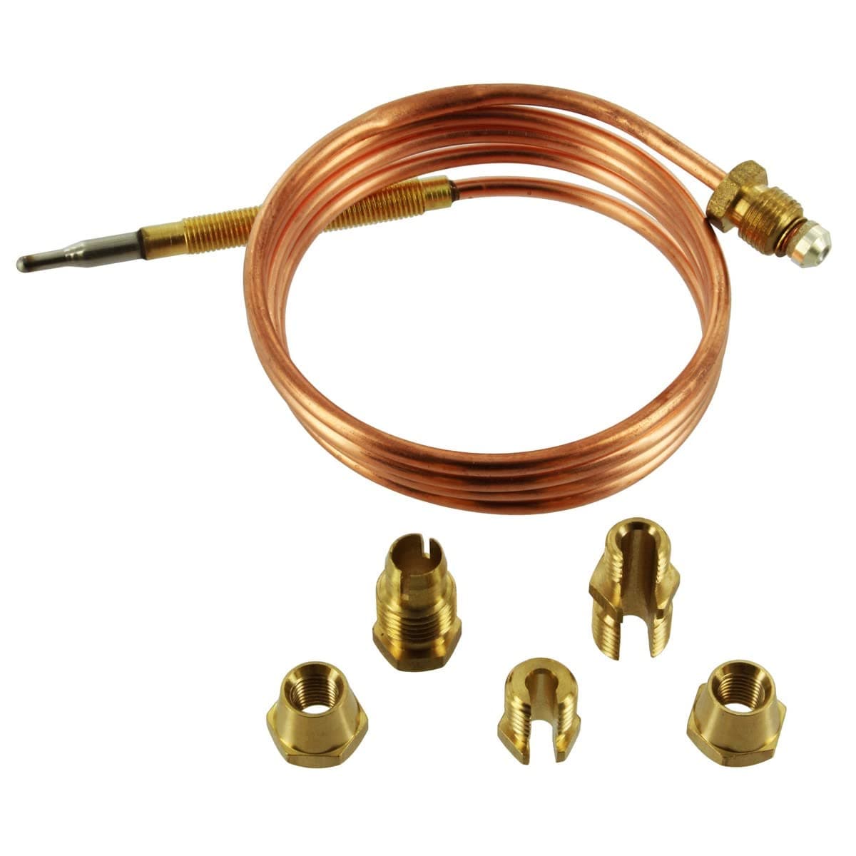 Paxanpax Europart Universal Gas Thermocouple Kit, 600 mm, Copper, 14-UN-32