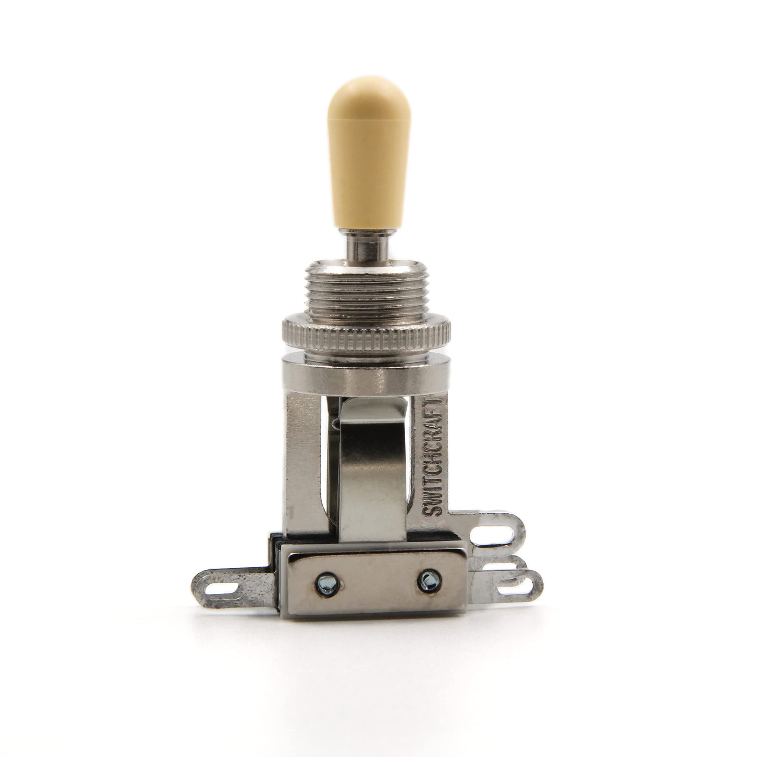Switchcraft 3-Way Short Toggle Switch w/ Genuine Switchcraft Cream Tip