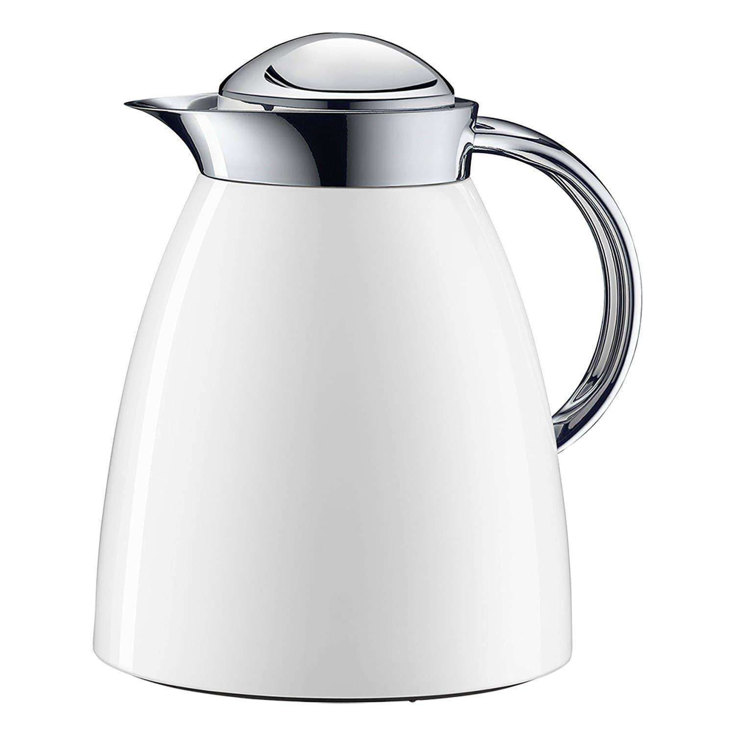 Alfi 3571.211.100 Thermos Flask, 1.0 Litre, Steel, Alpine White, 17 x 20 x 22 cm, Steel, Alpine White, 17 x 20 x 22 cm