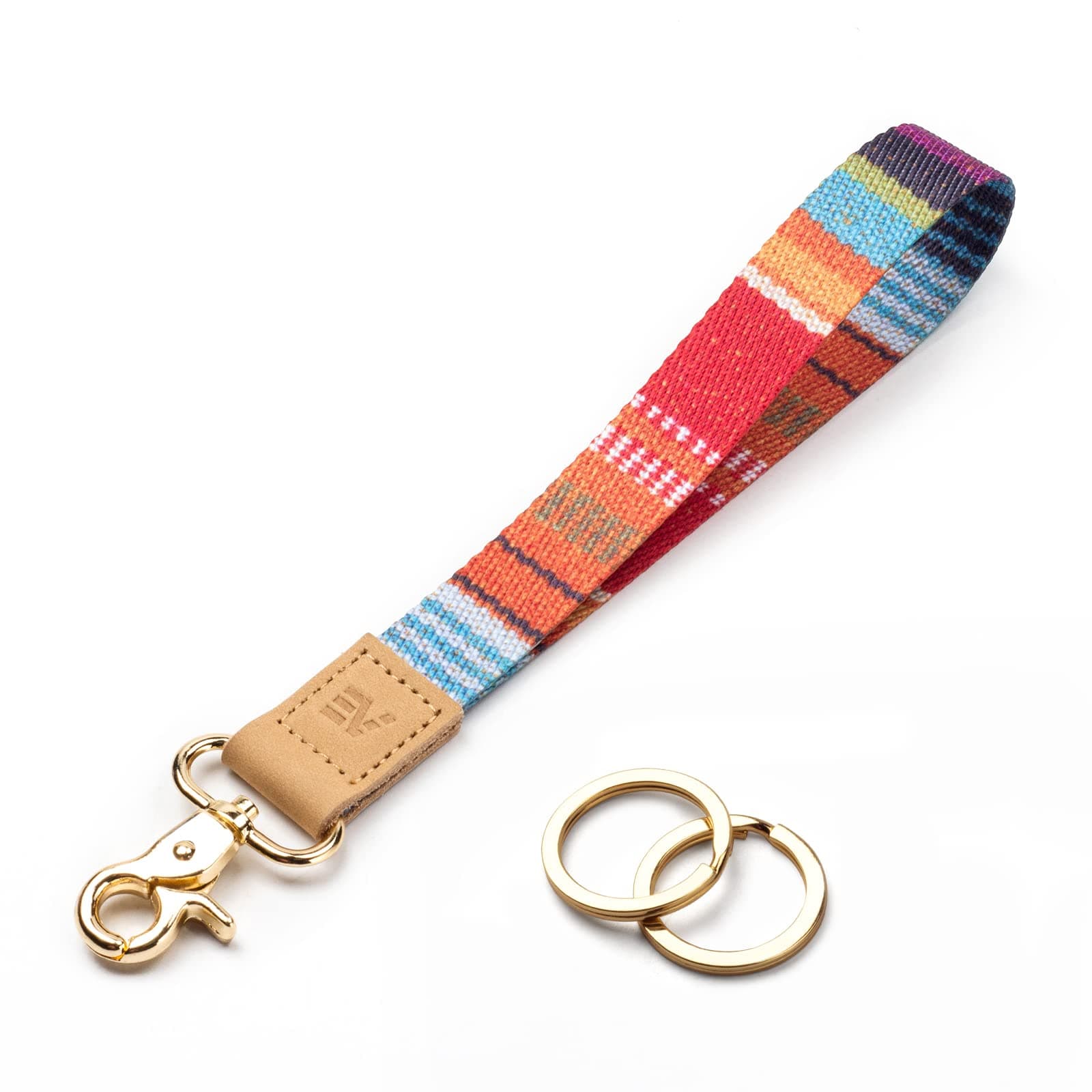 EcoVision Cute Keychain Lanyards for Keys, Wristlet Key lanyard for Women, Badge Lanyards Strap with 2 keyrings