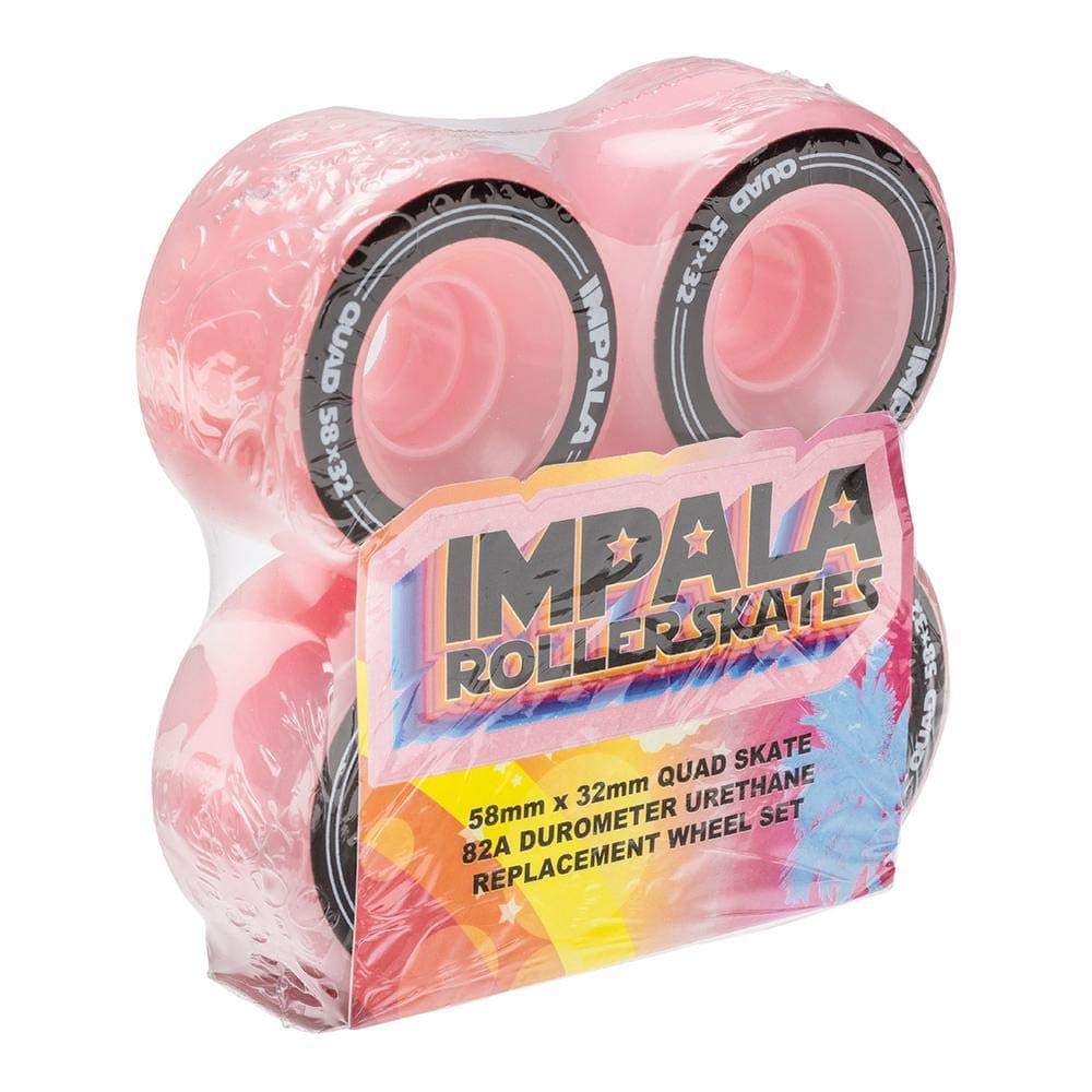 Impala 4 Pack Wheels - Pink