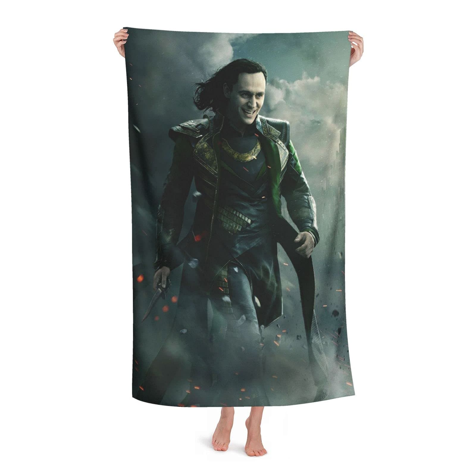 Lo-Ki Bath Towels, Quick-Drying Beach Towels, Light and Easy to Carry, Suitable for Swimming, Sports, Beach, Gym, Bathroom 32" X 52"