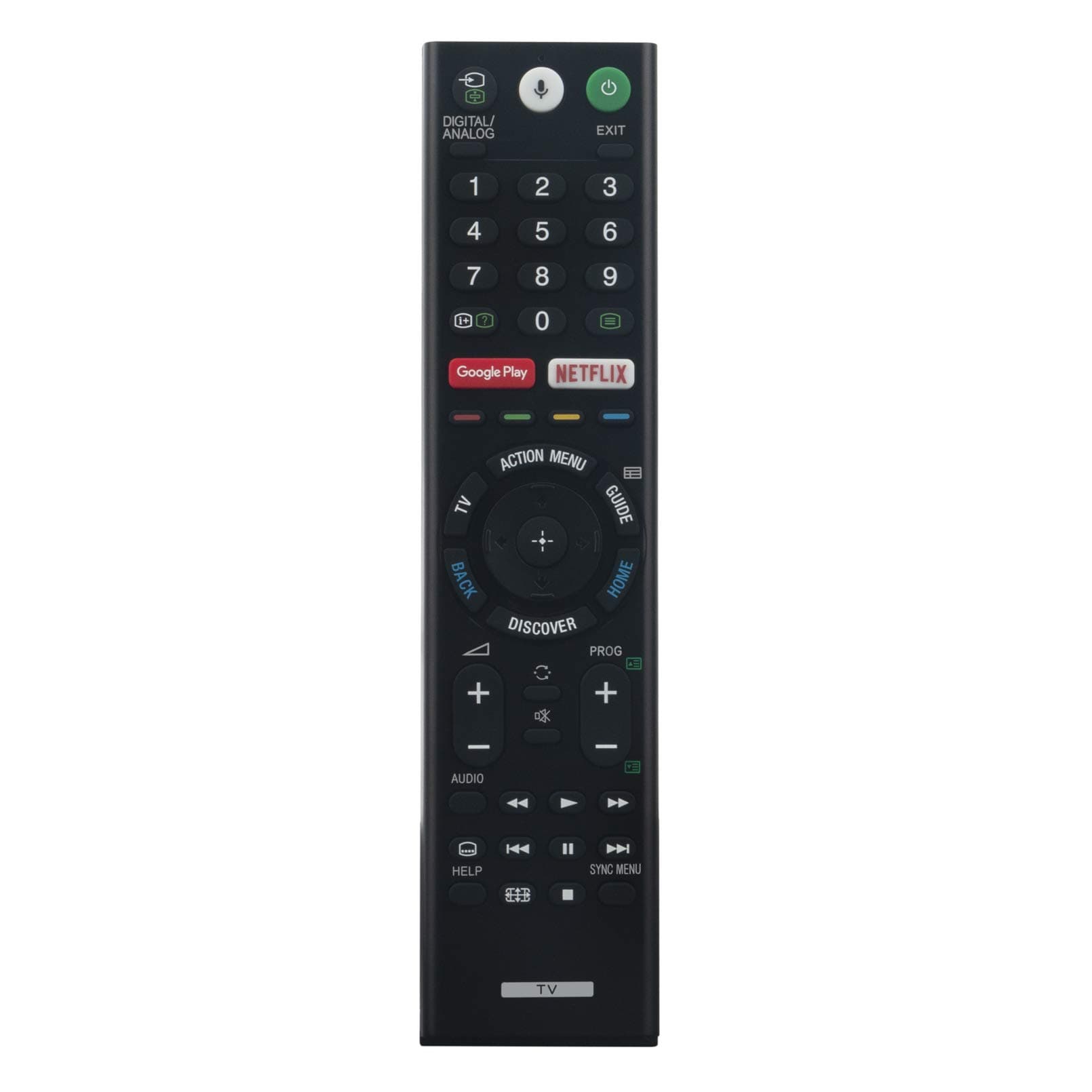 RMF-TX200P Replaced Voice Remote fit for Sony Smart TV KD-43XD8005 KD-43XD8077 KD-75X9400E KD-55X9300E KD-65X9300E KD-55X8500D KD-65X9300D KD-55X9300D KD-49X7000D KD-75X9400D KD-65X8500D 149312913