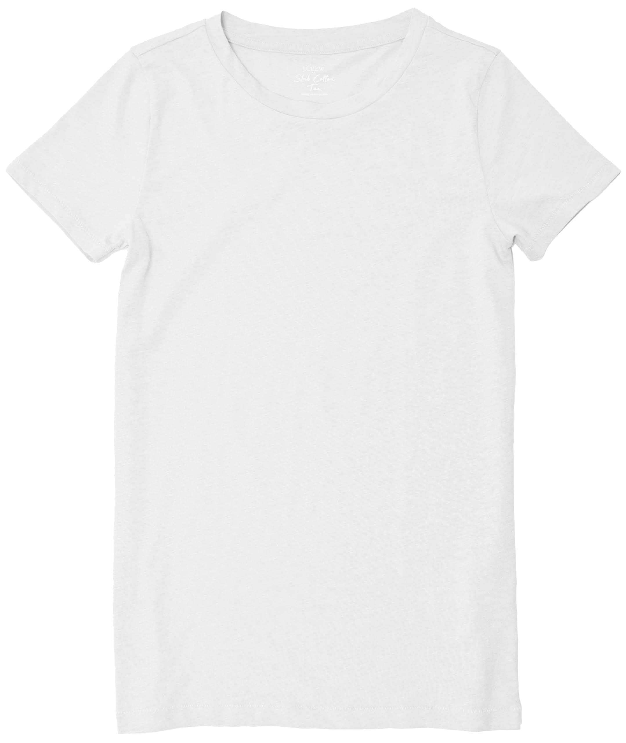 Women's Short Sleeve Vintage-Cotton Crew T-Shirt