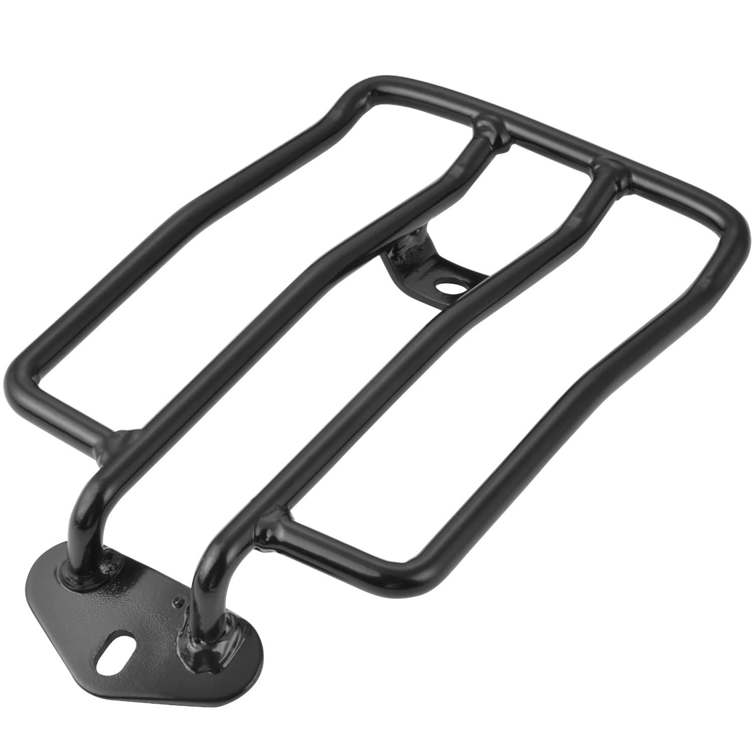 Motorcycle Luggage Rack Support Shelf Fits Rear Solo Seat 180mm (7") Black Fit for Harley Harley XL Sportsters Iron 48 883 XL1200 2004-2018