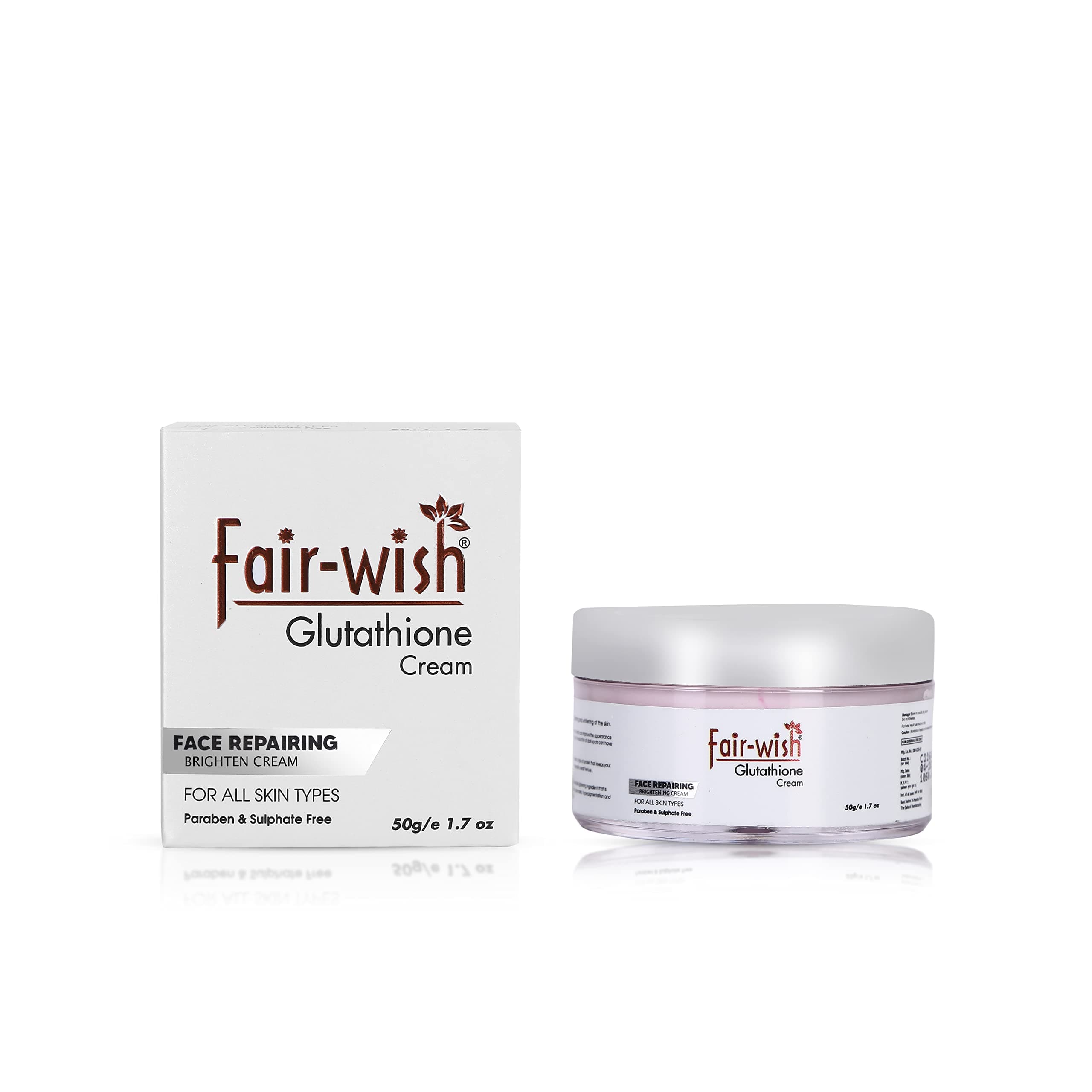 Fair Wish Cream Glutathione Skin Whitening Cream For Men And Women (50 G)