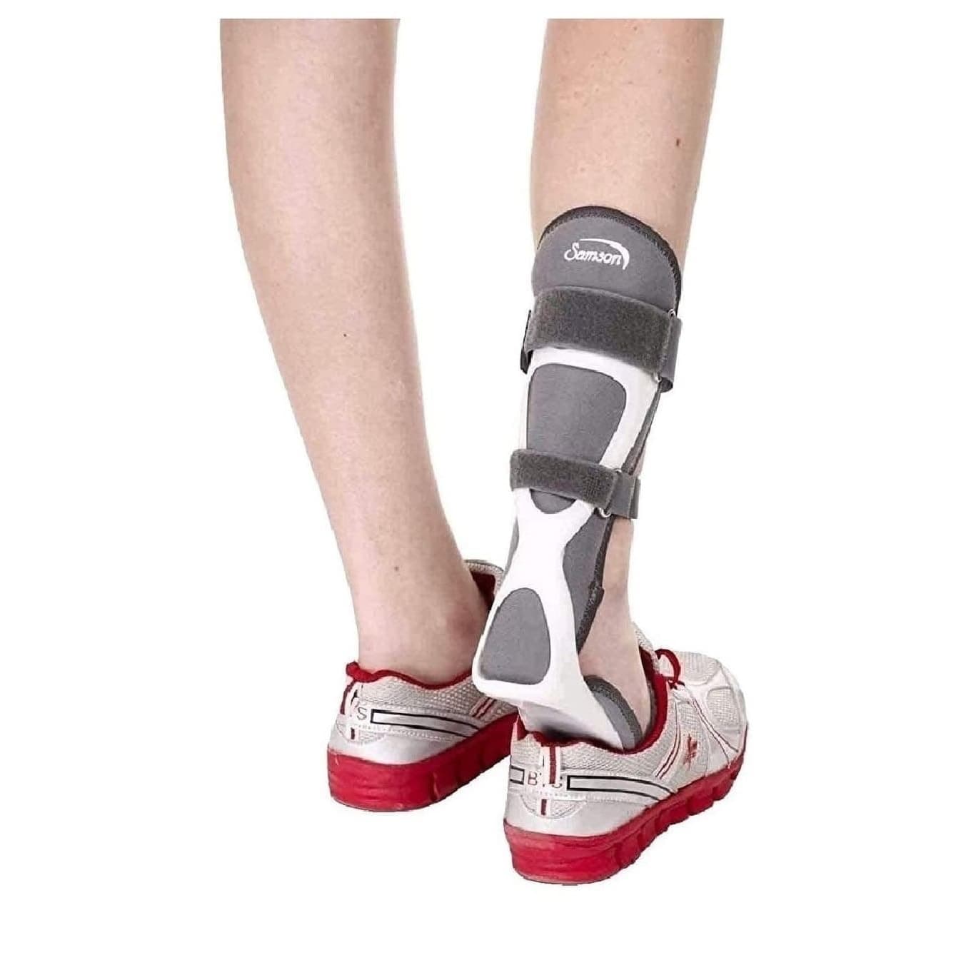 Orthotics Plastic Custom Fit,Light Weight,Thin Wall Construction For Effective Support Foot Drop Splint For Men&Women (Right Leg,Medium,Shoe Size : 6-8),Foot_Drop