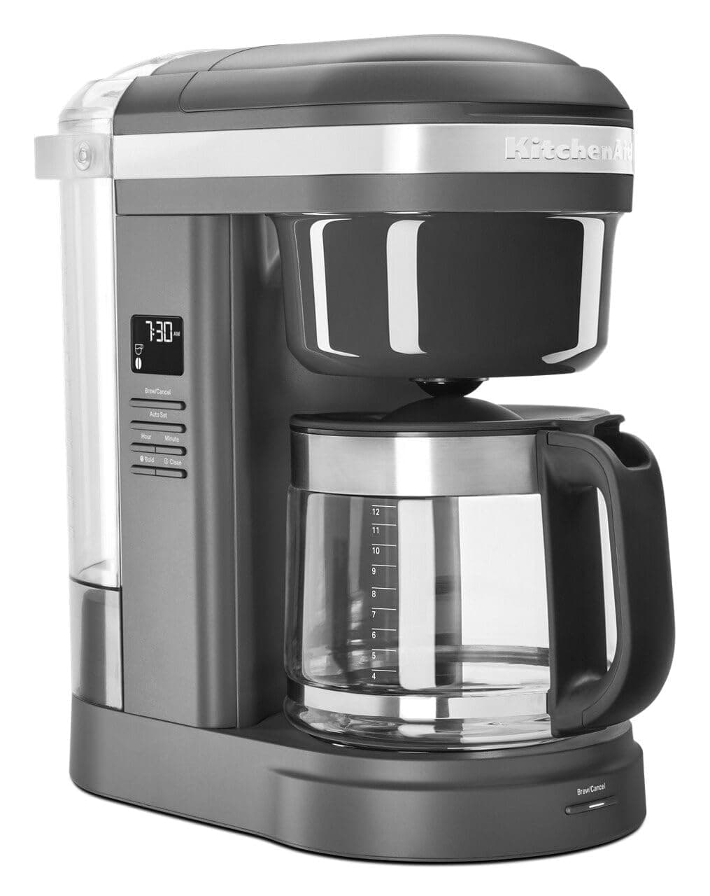 KitchenAid 12 Cup Drip Coffee Maker with Spiral Showerhead - KCM1208