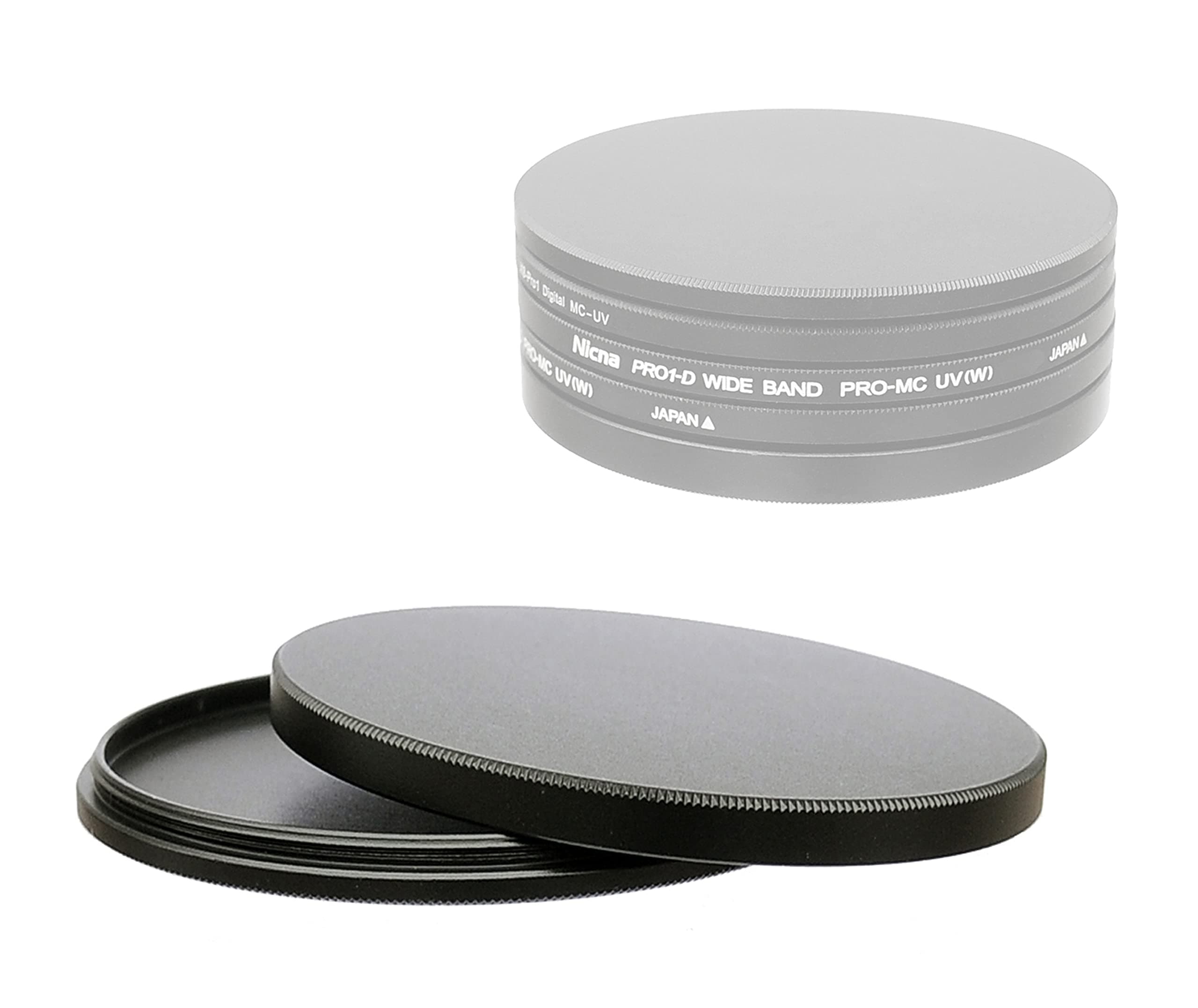 Metal Filter Caps, Aluminum Alloy, Slim Stack Fits 49mm UV CPL Fader ND Filter