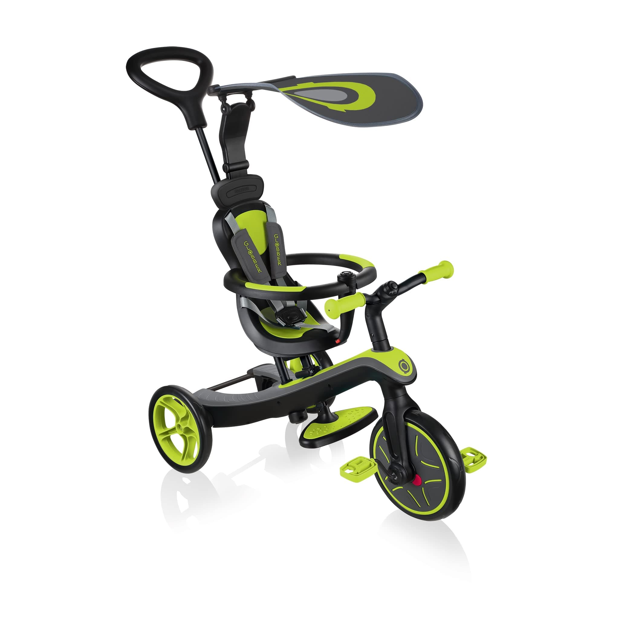 Globber TRIKE - EXPLORER 4 IN 1 LIME GREEN
