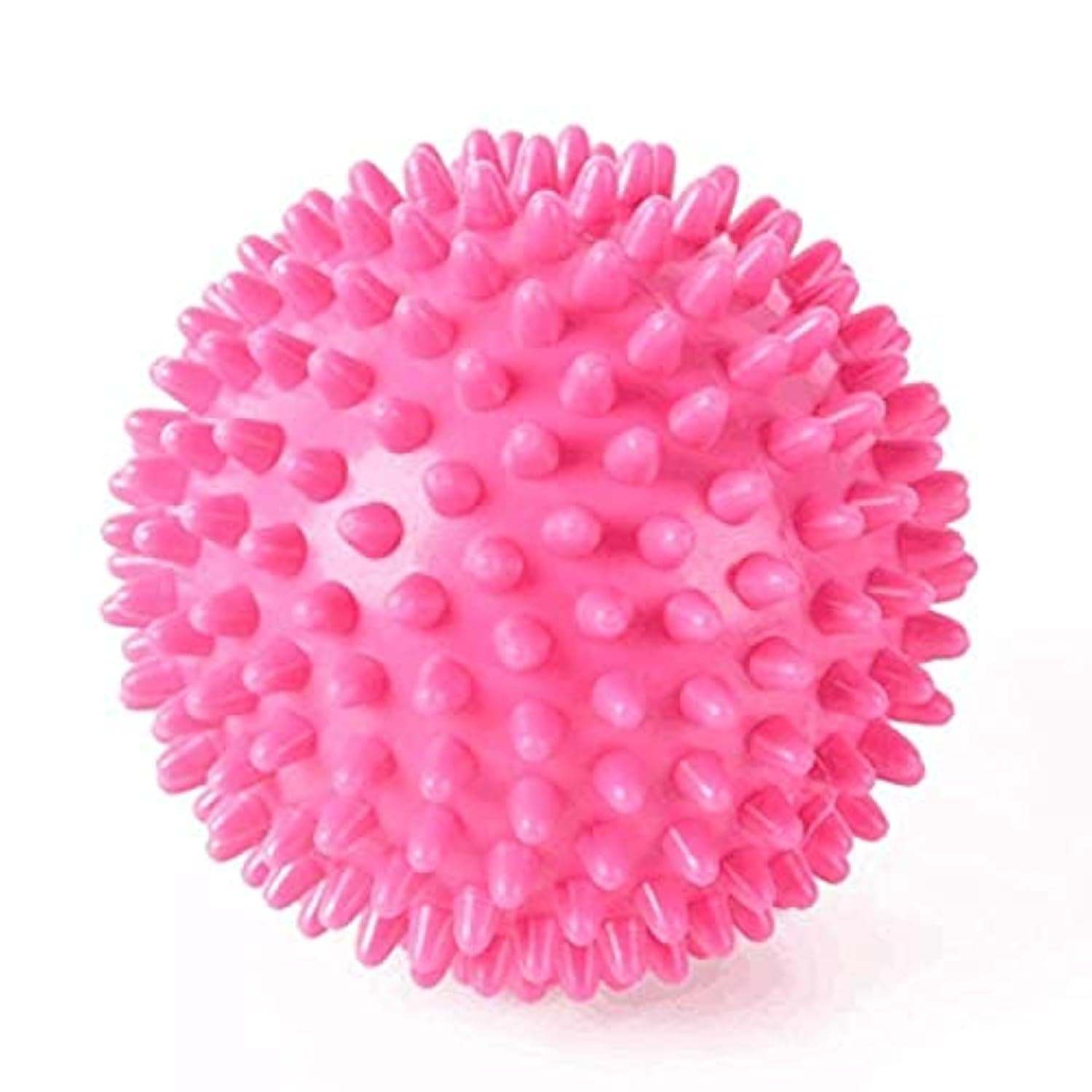 AM ANNAMuscle Soreness Massager Ball,Spiky Massage Balls, Deep Tissue Foot Massager, Porcupine Sensory Ball Pink