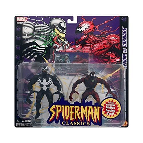 MARVEL SPIDER-MAN CLASSICS VENOM VS CARNAGE ACTION FIGURES
