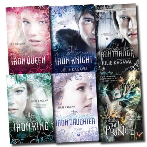 The Iron Fey Series Julie Kagawa Collection 6 Books Set (The Lost Traitor, The Lost Prince, The Iron Knight, The Iron King, The Iron Daughter, The Iron Queen) Paperback
