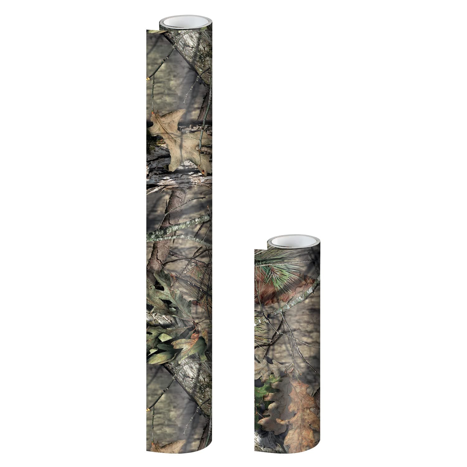 Matte Camo Roll Hunting Patterns, Self-Adhesive Vinyl Wrap, DIY (24"x12", Break-Up Country)