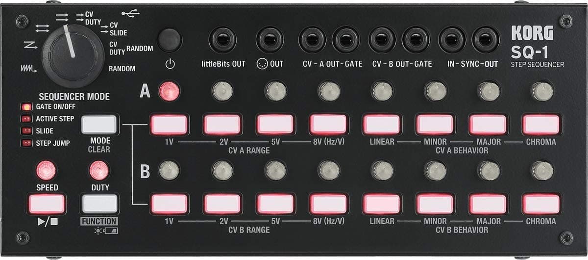 SQ-1 Compact Analogue 2x8 Step Sequencer
