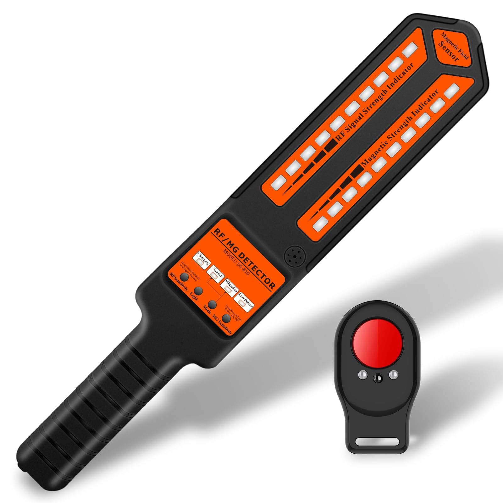 Hidden Camera Detector Bug Sweeper Camera Finder Listening Device Tracker Detector, for Car, Hotel, Meeting