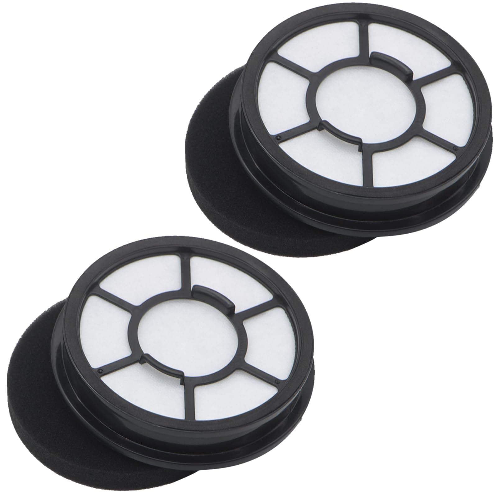 2 Pack Filters Compatible with Black & Decker Airswivel Vacuum Cleaner Models BDASV101, BDASV102, BDASV103, BDASV104, BDASL201, BDASL202, BDASP103