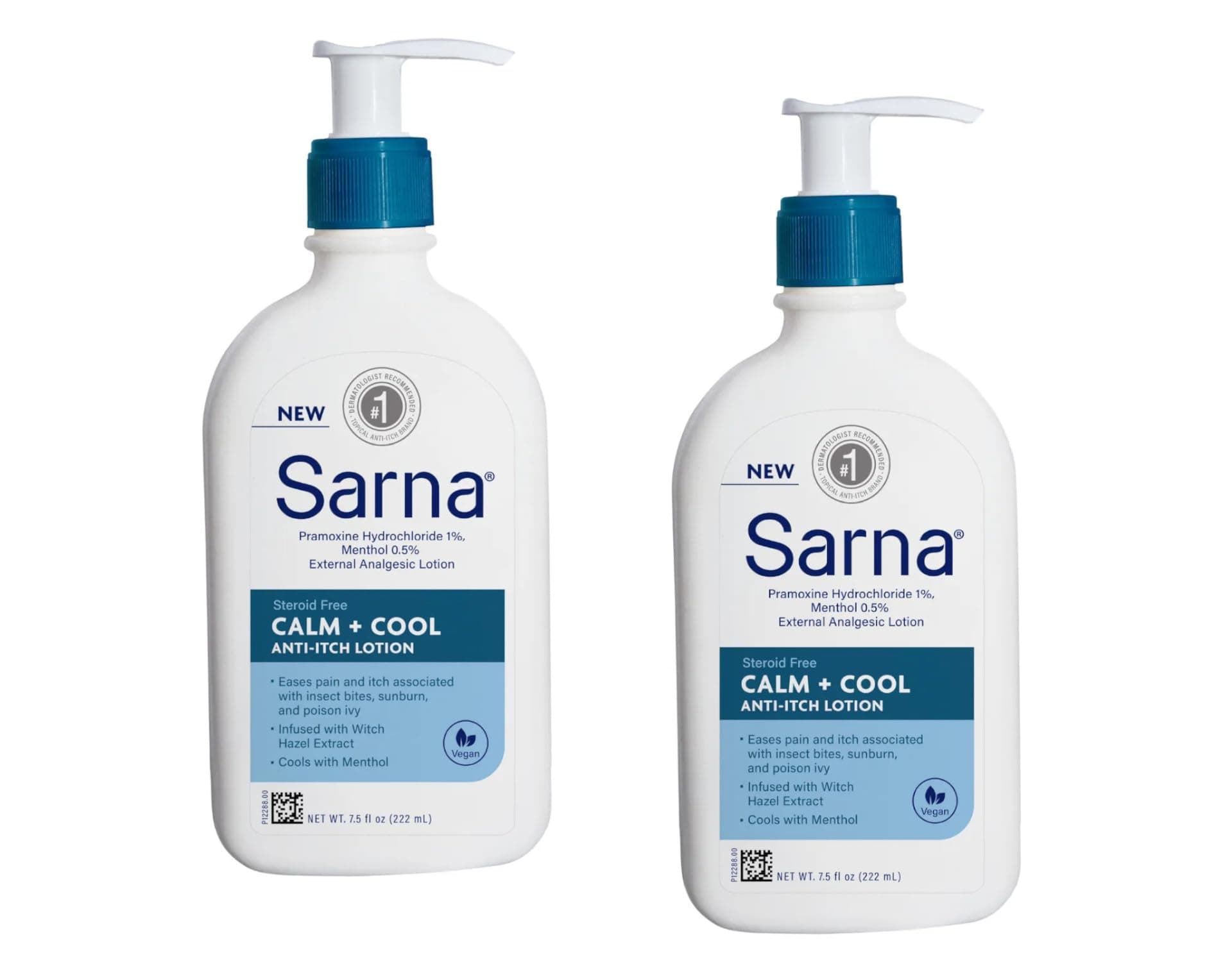 Sarna Calm + Cool Anti-Itch Lotion 7.5 Fl. Oz. (Pack of 2)