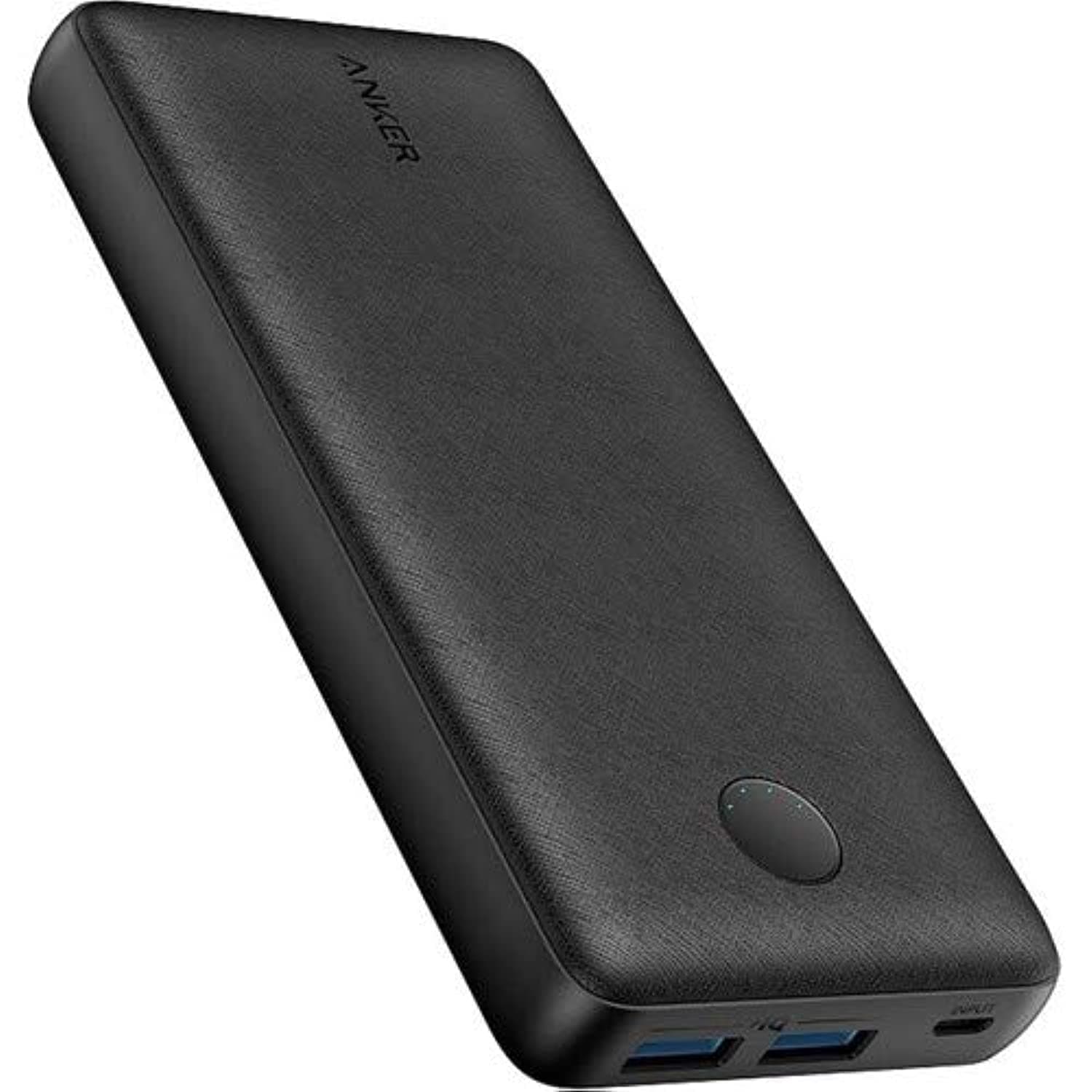 Anker PowerCore Select 20000mAh Power Bank with 2 USB-A Ports, Light Weight Portable Charger, PowerIQ 2.0 18W External Battery with MultiProtect and VoltageBoost