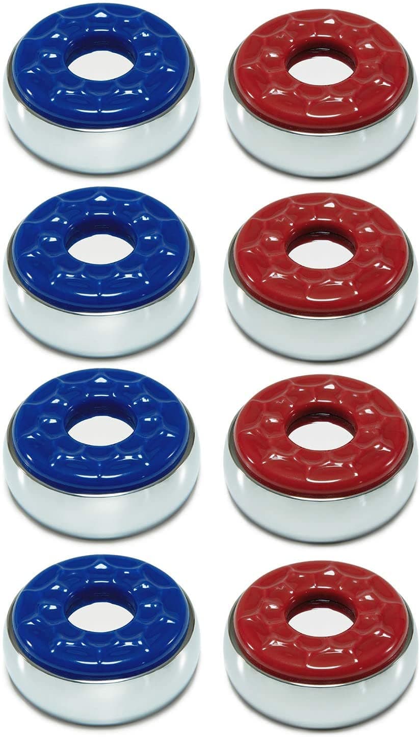 Indoor Shuffleboard Pucks - Set of 8 - Home Games Dia 2-1/8” 53mm