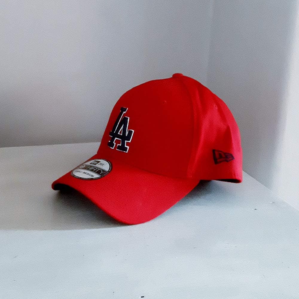 LA Dodgers MLB Cap - Size Small/Medium Red