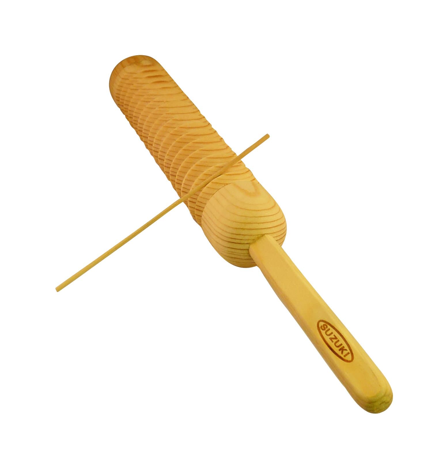 Suzuki Musical Instrument Corporation GR-100 Guiro with Scraper