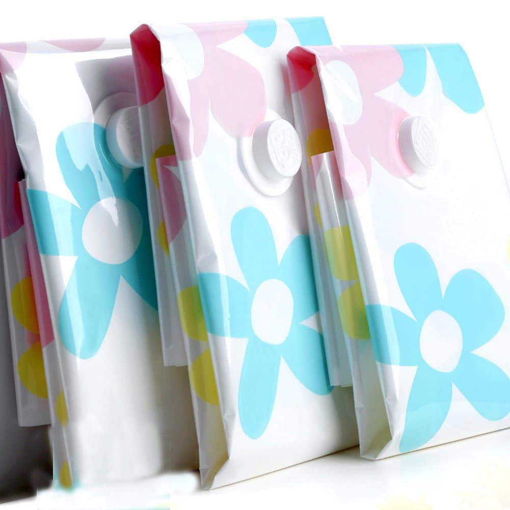 Bags Doctor 11-PCS Sets Thicker Vacuum Compression Bags Vacuum Storage Bags for Clothes and Quilt with Manual Air Pump (color)